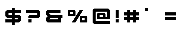 U.S.S. Dallas Title Font OTHER CHARS