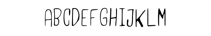 UsamaLight Regular Font LOWERCASE