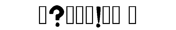 Useless Army Font Regular Font OTHER CHARS