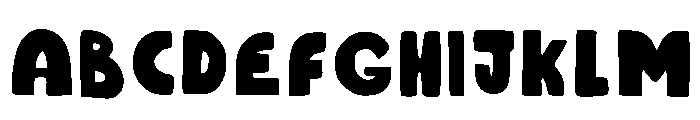 Useless Army Font Regular Font UPPERCASE