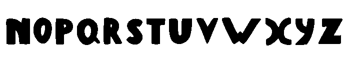 Useless Army Font Regular Font LOWERCASE