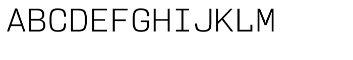 User Light Font UPPERCASE