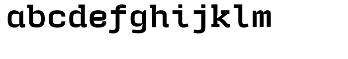 User Upright Bold Font LOWERCASE