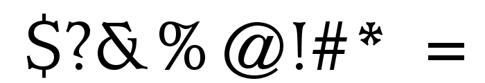 UsherwoodStd-Medium Font OTHER CHARS