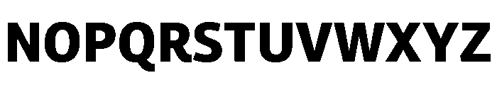 Utility Pro Extra Bold Font UPPERCASE