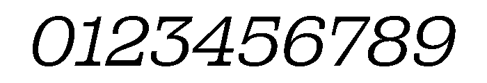 Utility Pro Extra Light Italic Font OTHER CHARS