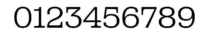 Utility Pro Extra Light Font OTHER CHARS