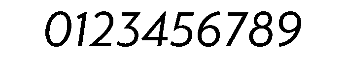 Utility Pro Italic Font OTHER CHARS