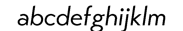 Utility Pro Italic FONT