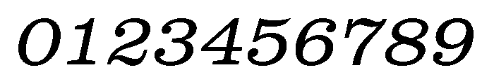 Utility Pro Light Italic Font OTHER CHARS