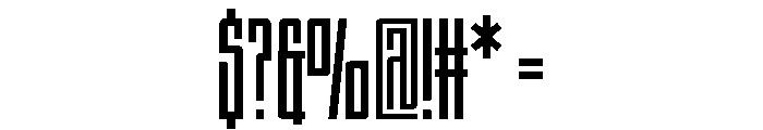 UT Arabikufi Display Regular Font OTHER CHARS
