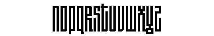 UT Arabikufi Display Regular Font LOWERCASE