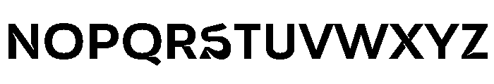 UT Aroge Regular Font UPPERCASE