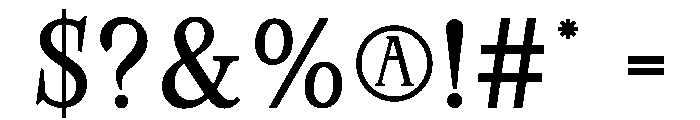 UT Endless Love Font OTHER CHARS