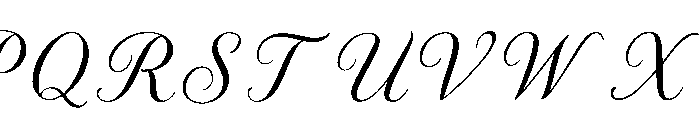 UT Endless Love Font UPPERCASE