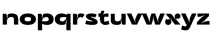 UT Exageld Regular Font LOWERCASE