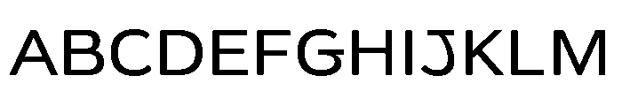 UT Forgiva Regular Font UPPERCASE