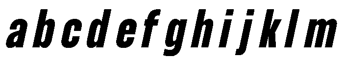 UT Glorious Black Italic FONT