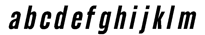 UT Glorious Bold Italic FONT