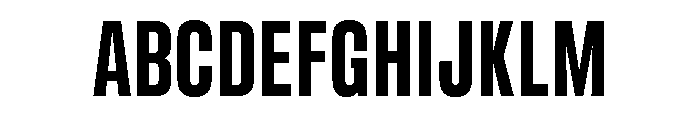 UT Glorious Bold Font UPPERCASE