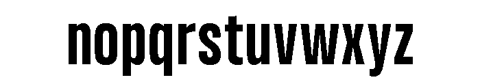 UT Glorious Bold Font LOWERCASE