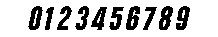 UT Glorious Extra Bold Italic Font OTHER CHARS
