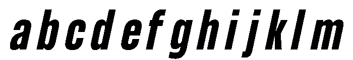 UT Glorious Extra Bold Italic FONT