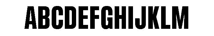 UT Glorious ExtraBold Font UPPERCASE
