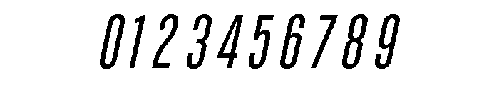 UT Glorious Light Italic Font OTHER CHARS