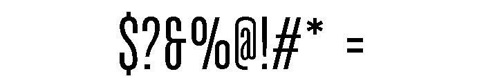 UT Glorious Light Font OTHER CHARS