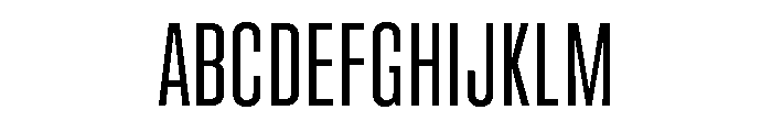 UT Glorious Light Font UPPERCASE