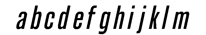 UT Glorious Medium Italic FONT