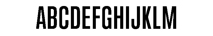 UT Glorious Medium Font UPPERCASE