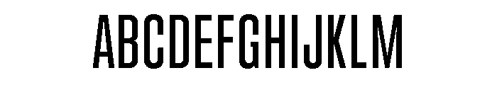 UT Glorious Regular Font UPPERCASE