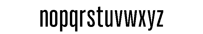 UT Glorious Regular Font LOWERCASE