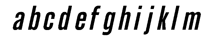 UT Glorious Semi Bold Italic FONT