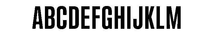 UT Glorious Semi Bold Font UPPERCASE