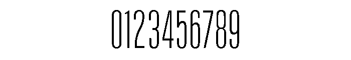 UT Glorious Thin Font OTHER CHARS