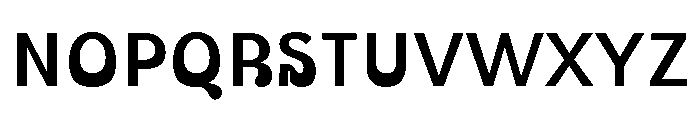 UT Gogras Regular Font UPPERCASE