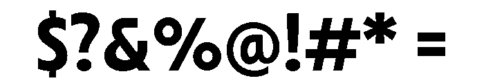 UT Insiga Regular Font OTHER CHARS