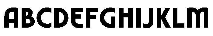 UT Insiga Regular Font UPPERCASE
