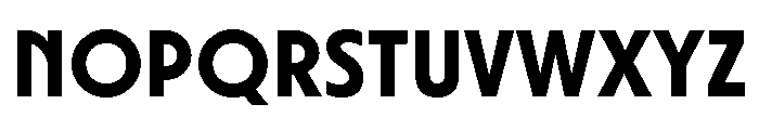 UT Insiga Regular Font UPPERCASE