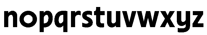 UT Insiga Regular Font LOWERCASE