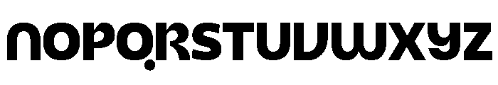 UT Montage Black Font UPPERCASE