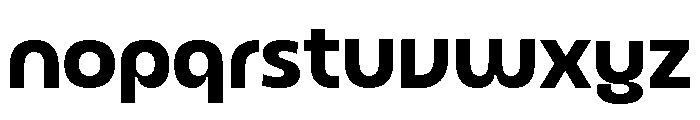 UT Montage Bold Font LOWERCASE