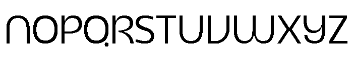 UT Montage Light Font UPPERCASE
