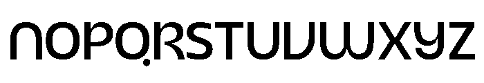 UT Montage Medium Font UPPERCASE