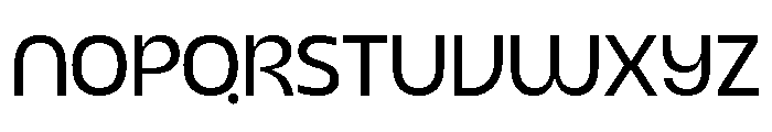 UT Montage Regular Font UPPERCASE