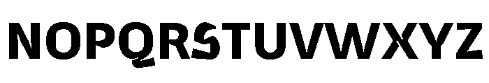 UT Nerotals Regular Font UPPERCASE