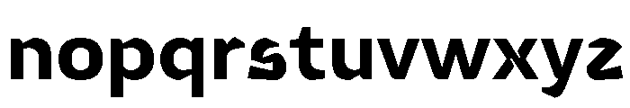 UT Nerotals Regular Font LOWERCASE